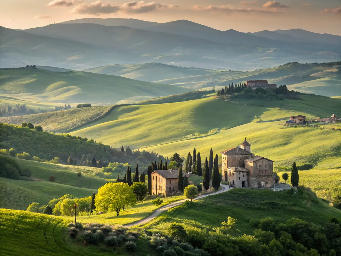 A scenic view of Sauvain, highlighting its cultural and historical landmarks, used to promote tourism development initiatives by Maison Sauvagnarde.